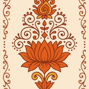 Vintage Seamless Art Pattern