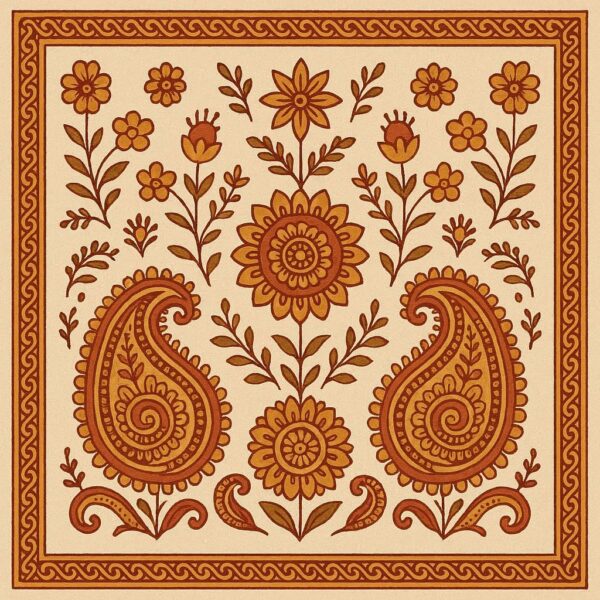 Vintage Seamless Art Pattern