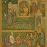 Vintage Mughal and Rajasthani Art illustration