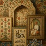 Vintage Mughal and Rajasthani Art illustration