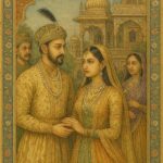 Vintage Mughal and Rajasthani Art illustration