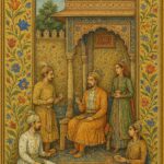 Vintage Mughal and Rajasthani Art illustration