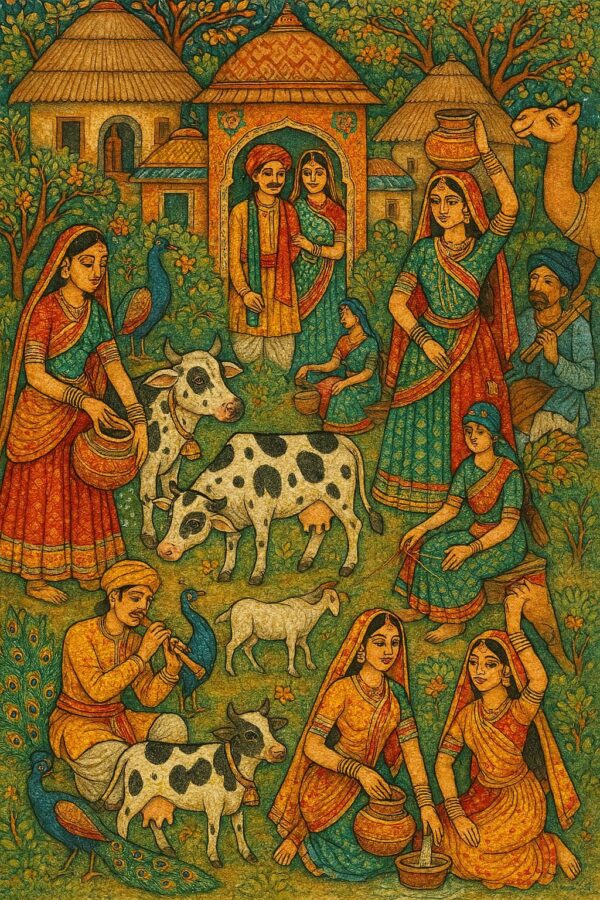 Vintage Rajsthani Art