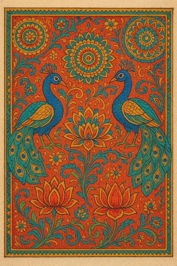 Vintage Seamless Art Pattern