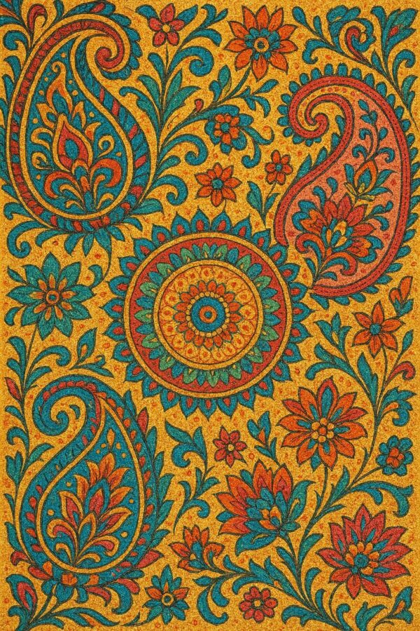 Vintage Seamless Art Pattern