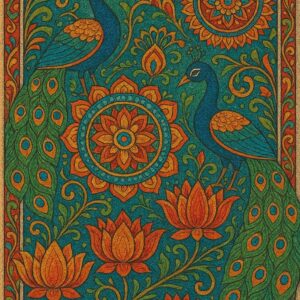 Vintage Seamless Art Pattern