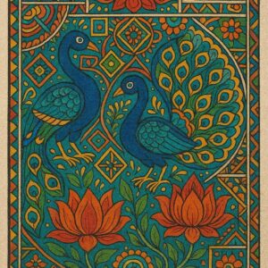 Vintage Seamless Art Pattern