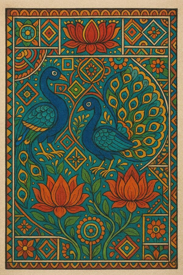 Vintage Seamless Art Pattern